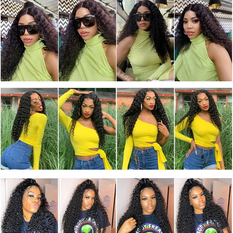 8-30 Inches Kinky Curly Natural Color Bundles Brazilian Hair Weave Extensions Raw Hair Bundles 100% Unprocessed 1/ 3/4 Pieces Bundles