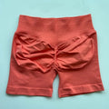 Women's Yoga Shorts 4.5 Inch Elasticity Seamless Leggings - View 2 | SAMAG