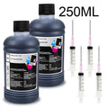250ml Refill Dye Ink Kit Universal Ink Compatible for HP Canon Epson Brother Printer and Ink Cartridges For HP301 302 304 305