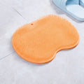 Multifunctional Back Rubbing Artifact Bath Brush Non-Slip Mat Suction Cup Rubbing Back Silicone Bath Massage Foot Rubbing Mat