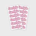 2 Sheets 12pcs Custom Name Stickers for Kids and Adults, Personalized Labels, Ideal for School, Bottles, and Gifts,Easy to Apply