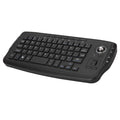 E30 2.4GHz Wireless Keyboard with Trackball Mouse Scroll Wheel Remote Control for Android TV BOX Smart TV PC Notebook Silver