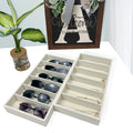 Glasses Box - Multi-Patterned Fabric Eyewear Jewelry Storage Box - Sunglasses Display Stand