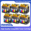 LC123 LC-123 LC 123 XL LC123XL Ink Inkjet Cartridges For Brother MFC J4410DW J4510DW J4610DW J4710DW J470DW J6920DW