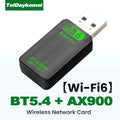 New AX900 USB WiFi 6 Bluetooth 5.4 Adapter 2in1 Dongle Dual Band 2.4G&5GHz Network Wireless Wlan Receiver For Win | SAMAG