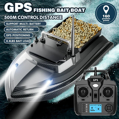 MBLN 5200mAh - 30000mAh RC Bait Boat 500 Meters GPS 40 | SAMAG