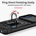 Armor Shockproof Case For Motorola G67 G77 G06 Power G56 G86 G05 G15 G35 G55 G75 5G G85 G04S E15 Cover Ring Holder Coque