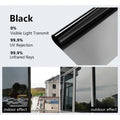 One Way Window Privacy Tint Film Anti Look Vinyl Mirror Self-adhesive Film Sun Blocking Anti UV Static Cling Stickers Home Decor