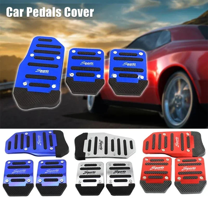 Durable, suitable for throttle, brake and manual transmission, anti slip car pedal - ergonomically designed