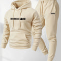 Men's two - piece set casual long - sleeved hooded sweatshirt and sports pants outfit suitable for winter - View 6 | SAMAG