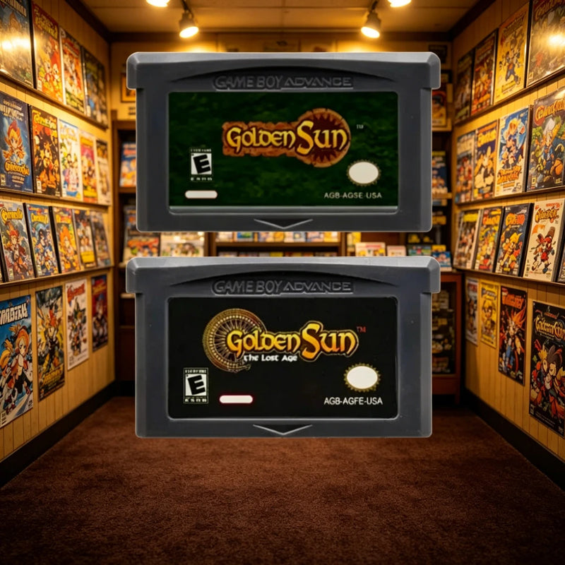 USA/EUR Golden Sun: The Lost Age GBA Game Cartridge 4 Styles Advance GBA SP DS Classic JRPG Retro Video Game Collection Gift