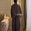 Women's Matching Sets 2026 Spring Long-sleeved Cardigan Casual Solid Color Trousers Temperament Suit Women Women's Suits