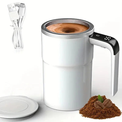 380ML Electric Coffee Self Mixing Mug IP67 Waterproof | SAMAG
