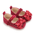 0-18 Months Red Girl Boy Newborn Baby Christmas Cute Cartoon Cotton Shoes Soft Sole Toddler Infant Walking Shoes