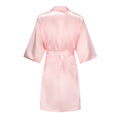 Wedding Party Team Bride Robe Kimono Satin Pajamas Bridesmaid Bathrobe With White Letters YE8171