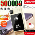 Lenovo 500000mAh CCC Wireless Power Bank Portable Magnetic Fast Charger For Magsafe Auxiliary Battery For Xiaomi iphone