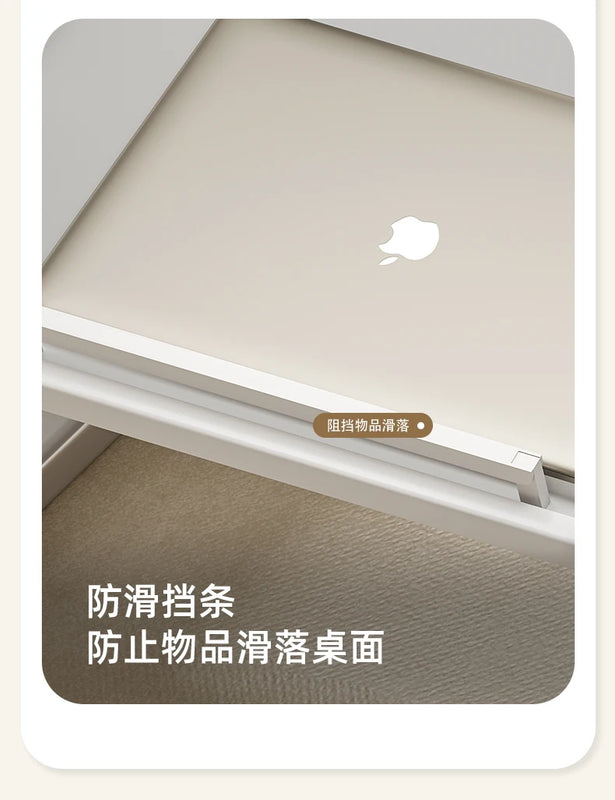 Ai Mu Xianshen Laptop Desk Foldable Bed Table Adjustable Computer Desk Office Children's Study Desk Bedroom Living Room Desk