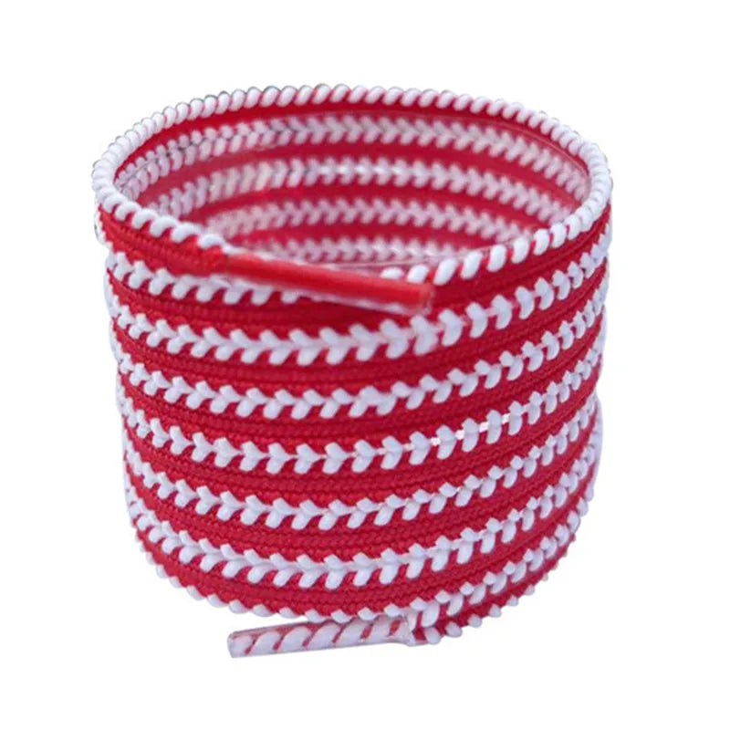 Multicolor Track Anti-slip Serrated Shoelaces Canvas Black White Runing Shoes laces Women Men Sport Casual Net Shoes Shoelaces