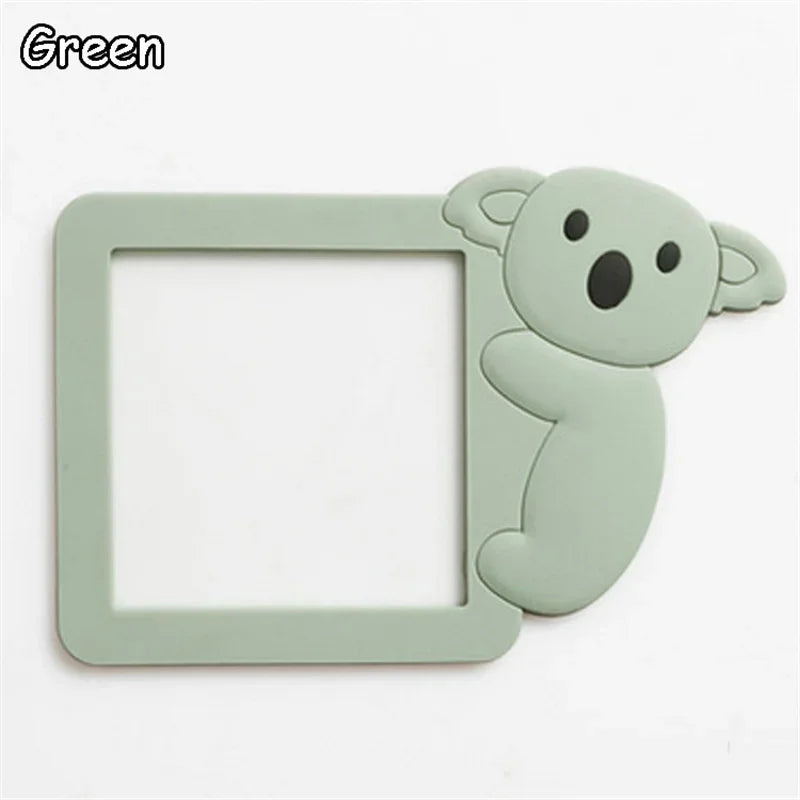 Lovely Cartoon Switch Stickers Luminous Socket Protective Cover Home Waterproof Wall Sticker Decorative Animal Switch Decoration