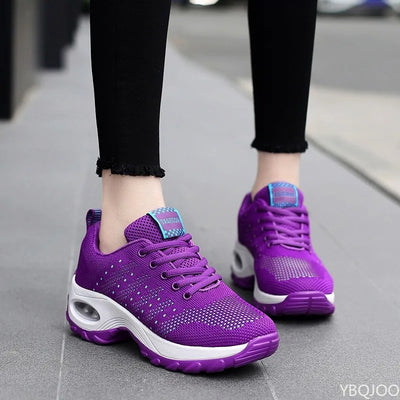 New Women's Fashion Shoes Casual Mesh Walking Flat | SAMAG
