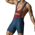 New Men's Seamless Bodysuit Sexy One-Piece Gym Vest Rompers Comfortable Home Jumpsuit