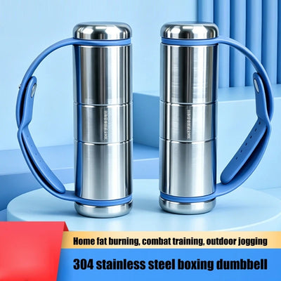Boxing Hand Weights Pair for Fitness Practice, Steel Body | SAMAG