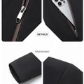 2026 Men's Black Long-sleeve Jacket with A Turn-down Collar, Suitable for Business/casual/executive Wear, Blue and Khaki Coat.