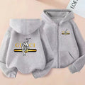 The Children's Zip - up Hooded Sweatshirt Jacke - View 3 | SAMAG