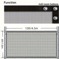 4/5/6/7/8ft Privacy Fence Screen, Net, Heavy Duty Fencing | SAMAG