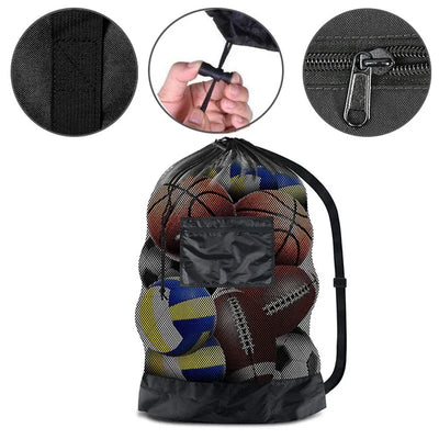 Basketball Storage Bag With Zipper Pocket Volleyball | SAMAG