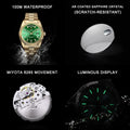 CADISEN DD40 Men Watches Luxury Automatic Watch Men AR Sapphire Glass Mechanical Wristwatch Men 10Bar MIYOTA 8285 Movt 2023 New