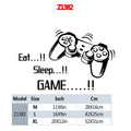 1 pc Cartoon Game Decorative Sticker Waterproof Home Decor For Kids Rooms Decoration Mural Art Decor Wallpaper  Sticker Mural