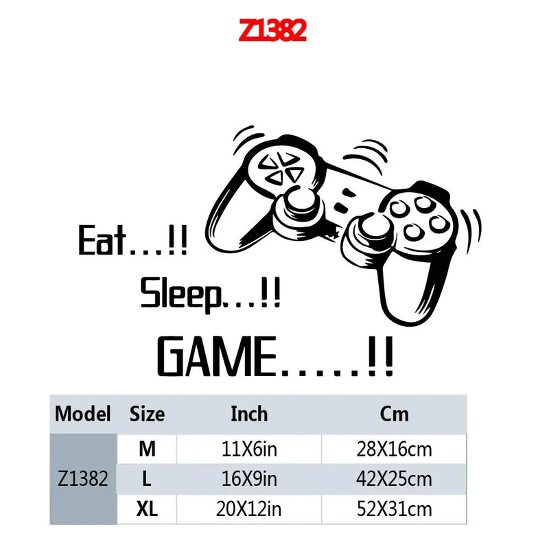 1 pc Cartoon Game Decorative Sticker Waterproof Home Decor For Kids Rooms Decoration Mural Art Decor Wallpaper  Sticker Mural