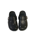 Small and high-end star studded toe caps, thick soled M ü ller shoes, versatile for summer commuting and outdoor wear