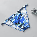 Men Underwear Sexy Men Camouflage Briefs Cuecas Calzoncillos Hombre Slip Mens Silky Bikini Briefs Underpants U Pouch Lingerie