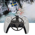 Mini Steering Wheel for PS5 Pro /PS5 slim / PS5 Game Controller Auxiliary Replacement Accessories