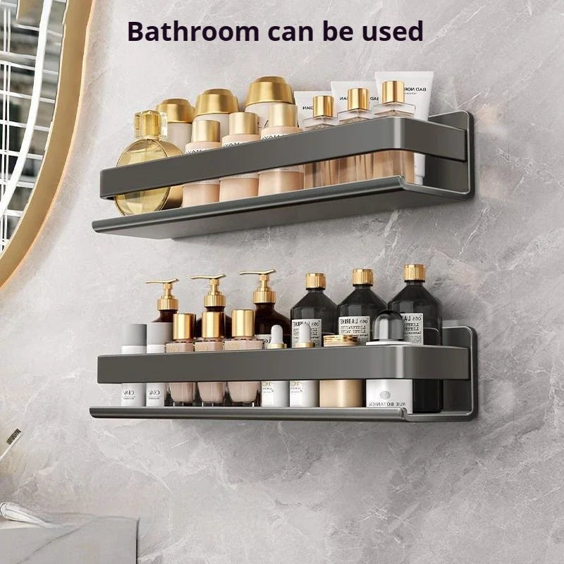 Storage Rack Multifunctional Wall Mounted Large Durable Organizer For Kitchen And Bathroom - View 2 | SAMAG