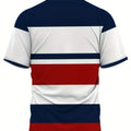 Summer Men's New Spliced Printed Pattern Breathable Round Neck T - Shirt and Shorts Outdoor Skin Friendly - View 3 | SAMAG