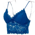 Floral Bralette Lace Bras Push Up for Women Sexy Lingerie Corset Camis Vest Underwear Wire Free Sheer Summer Crop Top Lingerie