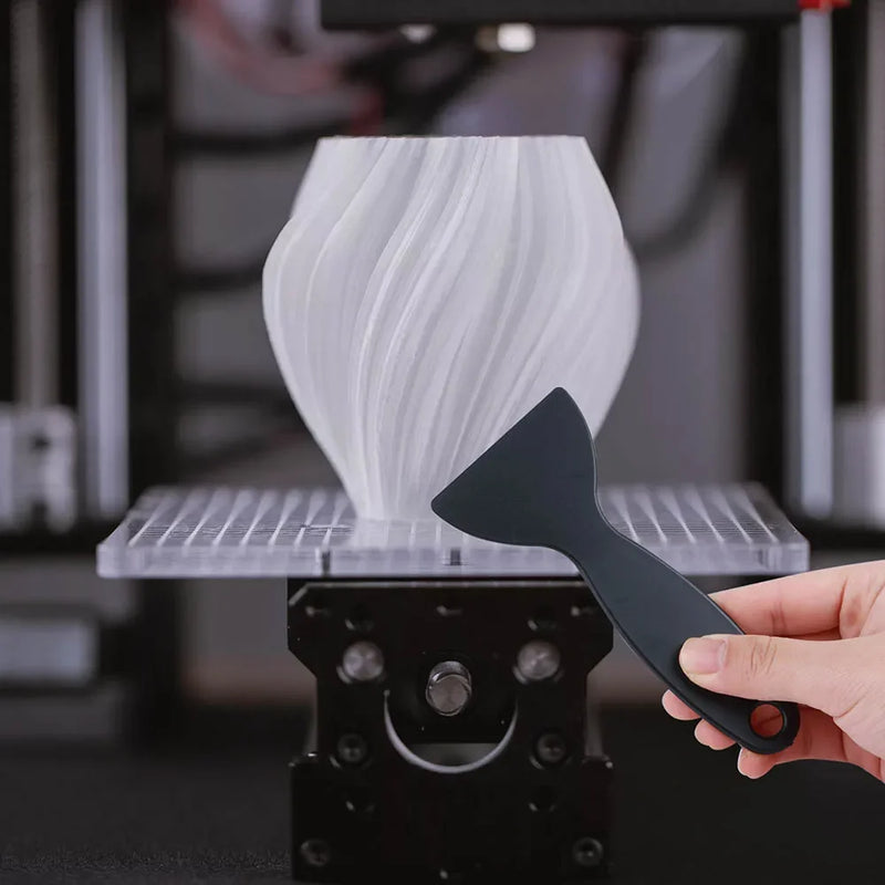 3D Resin Printer Accessories:  Silicone Spatula & Plastic Scraper for Resin Cleaning and Film Protection 3D Printer Parts