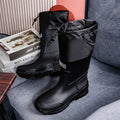 36-47 Size Wear-resistant Thick-soled Rain Boots Men's Outdoor Fishing Shoes Work Boots Non-slip Waterproof Men's Rubber Shoes