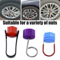 Portable Car Wheel Nut Cover Removal Tool Universal Hub Puller Wheel Bolt Caps Replacement Tools Tweezers Removal Tool