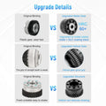 For Creality K2 Plus Extruder Upgrades Gear Kit All Metal Filament Drive Extruder Gear for K2 Plus 3D Printer Accessory