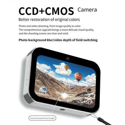 4K CCD Digital Camera 64MP Flash Video with Touch Screen | SAMAG