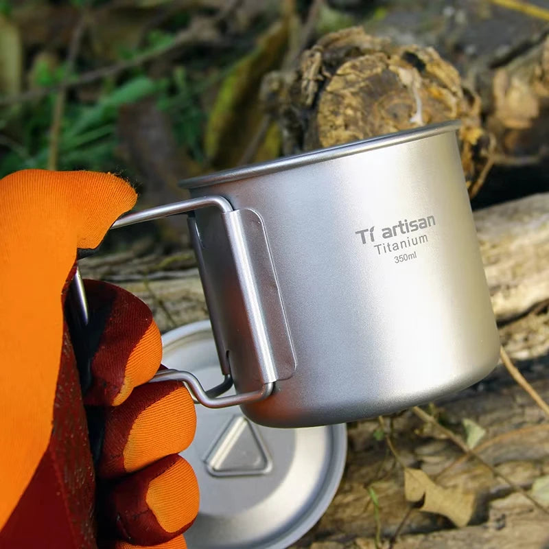 Tiartisan Outdoor Titanium Lightweight Portable Tea - Visuel 2 | SAMAG