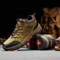 Men Hiking Shoes All-terrain Outdoor Sports Shoe Breathable Wear-resistant Mesh Non-slip Hiking Shoe Outdoor Man Cycling Shoes