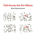 Full Screws Set Replacment for iPhone 5 5S 6 6S 7 8 Plus X XR XS Max with Bottom Pentalobe Screw