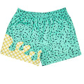 Ice Cream Print Baseball 101 Shorts, Cute Loose Fit | SAMAG