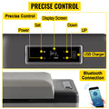 SucceBuy 15L - 55L Car Refrigerator Mini Fridge Freezer Portable Compressor Cooler DC 110-240V Ice Box for Camping RV Travel