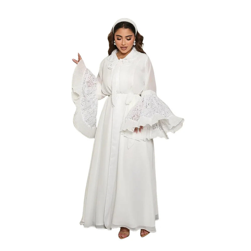Long Dress Muslim Robe Abaya Ramadan Dubai Luxury Islam | SAMAG